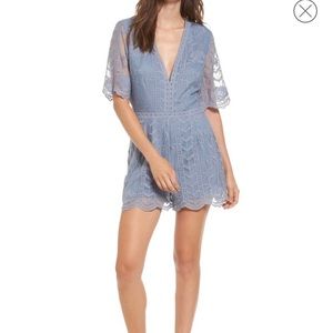 Lace romper